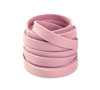 Générique 1 paire de lacets plats for baskets et chaussures décontractées - Lacets classiques antidérapants unisexes, disponibles en plusieurs couleurs et longueurs(Skin powder,160cm)