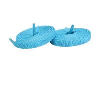 Générique 1 paire de lacets plats for chaussures de sport, solides, décontractés, unisexes, accessoires for chaussures(SKY BLUE,100cm)