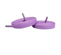 Générique 1 paire de lacets plats for chaussures de sport, solides, décontractés, unisexes, accessoires for chaussures(Light purple,160cm)