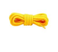 Générique 1 paire de lacets ronds classiques en polyester pour bottes et baskets, 21 couleurs, longueurs de 70 à 150 cm(Yellow,120cm)