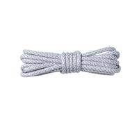Générique 1 paire de lacets ronds de 5 mm, durables, bicolores, couleurs mélangées, for chaussures de sport, 90/120/150/180 cm(13 White Light Grey,90cm)