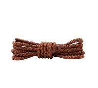 Générique 1 paire de lacets ronds en polyester ciré pour chaussures décontractées et bottes, longueurs multiples de 70 cm à 150 cm(Golden brown,70cm)