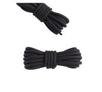 Générique 1 paire de lacets ronds en polyester solides et classiques for chaussures de sport, baskets, lacets de chaussures(Black gray,80cm)