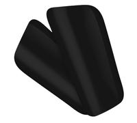 Générique 1 Paire de Protège-Tibias de Football, pour Les Tibias, Coussinets de Protection de Forme Flexible et de Matériau Composite Stable pour en, Noir, S