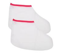 Générique 1 Paire Enveloppements De Pieds à La Cire Pied Masques Dissolvant De Callosités Des Pieds Pot De Cire Pastilles De Cire D'abeille Cire Chaude Pieds Masques Bâtons De Cire Polyester