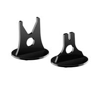 Générique 1 Paire Présentoir Couteaux Support Comptoir Porte Couteaux Acrylique Protection Antidérapante Rangement Facile Montage Convient Cuisine Salon Décorat, Noir