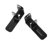 Générique 1 Paire Support pour Voiturette De Golf Jeu Magnétique Filet Marqueur Coupe-Vent Divot Vice-Golf Housse De Voiturette De Golf Rester Équerre Serrer Ajustable Bras Black Le Fer