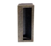 Générique 1 paquet de poignées de meubles encastrées cachées, poignée combinée for armoire de cuisine, tiroir, placard, porte, alliage de zinc