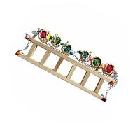 Générique 1 Pc à Percussion Les Poules Cages Poulet Accessoires De Poulailler Oiseau Jouets Ara à Picorer Poussin Coopérative Perche De Poussin Perruche pour Chien en Bois
