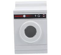 Générique 1 Pc Mini Machine à Laver Faux Décor De Rondelle Mini Lave-linge Parure De Mini Modèle Ornement Mini Modèle Machine à Laver Simulée Mini Décoration De Maison Blanche Plastique