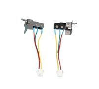 Générique 1 pièce for chauffe-eau à gaz, micro-interrupteur à 3 fils avec support, modèle universel, compatible avec la plupart des pièces de rechange d'assemblage de vannes