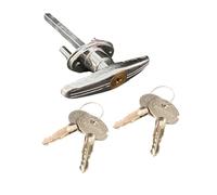 Générique 1 Serrure de Garage Clés Système de Sécurité Verrou Brass Core Métal Remplacement Facile Convient pour Garage Local Entrepôt, avec 4 Clés