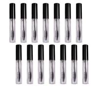 Générique 1 Set de Tubes de Mascara Vides Rechargeables de 4ml avec Entonnoirs, Design Compact et Léger, Utilisation Pratique pour Voyage ou Présents, Abs Solide