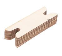 Générique 10 Bâtonnets de Tissage en Bois Outils Navette pour Métiers à Tricoter Kit 10 Pièces Format Compact Adaptés aux Projets Artisanaux Tissage de Sangles et Tapisseries