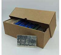 Générique 10 boites de Rangement en Carton pour Cartes Postales Anciennes, Modernes et Semi Modernes