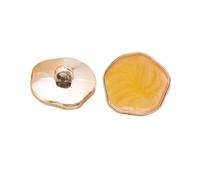 Générique 10 Boutons à poignée 21/25 mm Beaux Boutons en Plastique irréguliers Accessoires de vêtements for Femmes(Ginger,25mm)