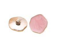 Générique 10 Boutons à poignée 21/25 mm Beaux Boutons en Plastique irréguliers Accessoires de vêtements for Femmes(Pink,21mm)