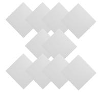 Générique 10 Feuilles de Carton Blanc Ondulé pour Projets Artisanaux, Papier Épais 0,1 Pouce, Facile à Découper, pour Envoi de Documents Importants