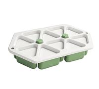 Générique 10-in-1 Triangle Sushi Maker Mold, Non-Stick Rice Ball Press Kit | 12.3 x 7.5 x 2 in Food-Grade PP bentoo Tool with Rice Spoon, Batch Triangular Rice Ball Press for Quick Lunchboxes, Picnics