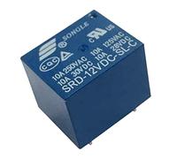 Générique 10 Mini-relais de V SPDT à 5 Broches pour Circuit Imprimé