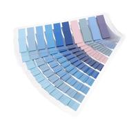 Générique 10 Onglets Autocollants Transparents Inscriptibles Pet Étanches Bleu Étoilé, Repositionnables, pour Classement et Organisation Scolaire et Bureau, Étiquettes Autocollantes