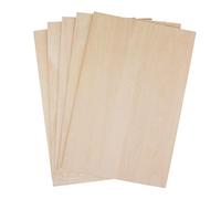 Générique 10 Panneaux en Bois de Tilleul Massif de 6 Tailles Différentes pour La Fabrication de Maquettes et Les Loisirs Créatifs, Bois, 50x200mm