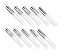 Générique 10 Pcs 10 Ml Labial Glair Tubes Circulaires Vide Brillant À Lèvres Tube En Plastique Corps Bouteille De Glaçure À Lèvres Pour Femme ()