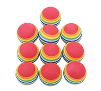 générique 10 Pcs Coloré Chat Ball Ball Jouets EVA Pet Chaton Rainbow Golf Pratique Balles Jouet pour Animaux De Compagnie Très Pratique et PopulairePratique et esthétique
