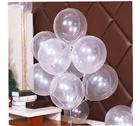 Générique 10 pièces 12 Pouces d'épaisseur Ballons en Latex Transparents Ballons Transparents Romantique fête de Mariage Anniversaire décoration Boules d'air gonflables Utile et Attrayant