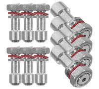 Générique 10 Pièces Accessoires Autocuiseur Tube D'évacuation en Aluminium Soupape D'autocuiseur Pièces de Rechange Installation Facile pour Autocuiseurs