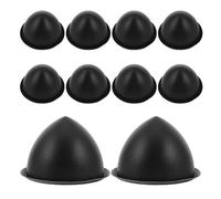 Générique 10 Pièces Capuchons Anti-poussière pour Haut-parleurs 35 Mm en Pp, Cache-poussière de Bobine Conique pour Réparation Audio, Protection Bobine de Subwoofer, Accessoires pour Système