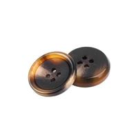 Générique 10 pièces d'accessoires de Couture de Boutons en résine à 4 Trous, Tailles de vêtements complètes, Boutons décoratifs en Plastique, Bricolage Fait à la Main(NK048-6,34mm)