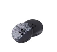 Générique 10 pièces d'accessoires de Couture de Boutons en résine à 4 Trous, Tailles de vêtements complètes, Boutons décoratifs en Plastique, Bricolage Fait à la Main(NK048-11,34mm)