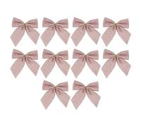 Générique 10 Pièces décorations de nœud de Noël, Mignonnes Décoration de nœud de Noël pour Sapin De Noëls, pour Décorations De Noëls, d'arbre, Jouets, DIY Et Fêtes, Nouvel an, Le Fêtes Fin D'année