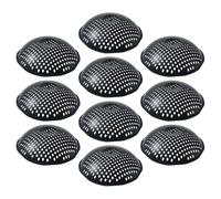 Générique 10 Pièces Joints de Pots de Fleurs, Coussinet de Base en Plastique Noir, Découpable, pour Pot de Fleurs et Bassin en Céramique, Jardinage et Plantation Extérieure, Limite la Perte