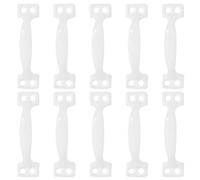 Générique 10 Pièces Poignée de Portail en Fer 5 Pouces, Style Rétro, | Poignée de Traction à Arceau, Trous Prépercés, Prise Confortable, pour Abri de Jardin et Portes Coulissantes