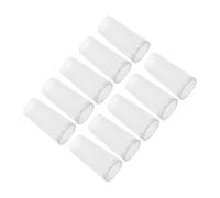 Générique 10 Pièces Protection Brosses Couvercles Transparent pour Préserver Poils et Garder Trousse de Propre