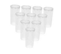 Générique 10 Pièces Protection de Pinceaux Organisateur de Pinceaux Réutilisables Couvercles Antipoussière pour Voyage Accessoires