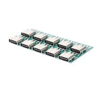 Générique 10 Pièces soupape rétractable Carte USB Type-c connecteur Femelle Carte USB c câble USB c Cable USB USB-c connecteurs USB Carte convertisseur PCB connecteur USB c Alliage de Zinc