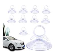 Générique 10 Ventouses en Verre de Voiture, Ventouses Réutilisables pour Pare-Brise en Verre de Voiture, Ventouse devoiture, Ventouse Pare-Soleil pourVoiture pour Salle de Bain, Cuisine, fenêtre
