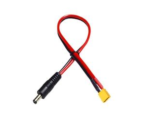 Générique 100/50 / 30 cm 15A taux XT30 Prise à DC5.5X2.1mm Prise Fil d ' Alimentation FPV Gear Link Cordon Adaptateur Ligne pour équipement FPV UAV Fil d ' Alimentation