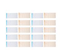 Générique 100 Cartes de Pointage Double Face en Papier pour Horloge de Pointage Fiches Hebdomadaires de Bureau Pratiques et Compactes