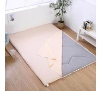Générique 100% Coton Housse De Matelas pour Japonais Matelas Futon,Housse De Protection Couvercle Anti-poussière pour Traditionnel Sol Matelas Futon,avec Double Fermeture éclair,A,100x190cm/39x75