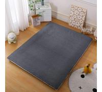 Générique 100% Coton Housse De Matelas pour Japonais Matelas Futon,Housse De Protection Couvercle Anti-poussière pour Traditionnel Sol Matelas Futon,avec Double Fermeture éclair,T,180x220cm/71x86