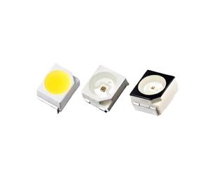 Générique 100 pcs/lot Diodes LED SMD 3528 1210 Diode Kit vert rouge blanc chaud bleu glace jaune rose violet-UV Orange(RGB)