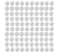 Générique 100 pcs Perles de colorées 10 mm Boule Disco Ronde Perle d ' Argile pour l ' Artisanat personnalisé résultats de Fabrication de Bijoux Composants de Bijoux Faits à la Main