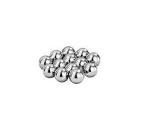 Générique 100 Pièces Billes De Précision, 304 INOX Acier Sphères pour Roulements, Diamètre 5.55mm-7mm(5.55mm)