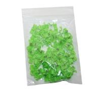 Générique 100 pièces en 2,7 mm 3 mm 4 mm 4,5 mm Anneau de Pied d'oiseau Anneau de Jambe de Perroquet de Pigeon Petit Anneau de Clip de Pied d'oiseau(Green,3mm)