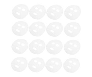 Générique 100 Pièces Masques Feuille Blancs pour Soins Du Visage DIY de Absorbant et Respirant Convient pour Spa et Crèmes Faciales Usage Personnel et Partage