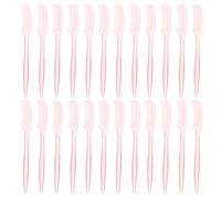 Générique 100 pièces Mini Eyelash Extension Brush And Eyebrow Comb Set Ergonomic Handle For Comfortable Grip For Separating And Grooming Eyelashes Couleur Aléatoire Couleur Aléatoire